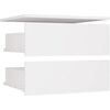 Top E Shop OPENO 2SZ Drawer Unit, 2 Drawers, WHITE, for the Wardrobe, for the Bedroom Jaunumi -Dārzam