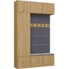 Top E Shop HAGA III 1SZ2W Wardrobe – Artisan Oak Jaunumi -Dārzam
