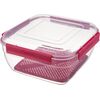 Квадратный контейнер для продуктов, 23,1 x 23,1 x 10,8 см, 39653, GALICJA Машины для мороженого