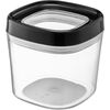Pārtikas uzglabāšanas trauks, 0.6L, melns, 10,8 x 10,8 x 10,5 cm, 29569, GALICJA Citi virtuves piederumi