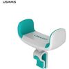 USAMS Universal  ZJ004 Universal Car Holder White/Green Telefonu Turētāji Auto Velo Moto