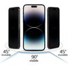iLike Apple  IPHONE 11/XR PRIVACY GLASS Black Ekrānu aizsardzība