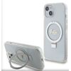 Guess Apple  iPhone 15 IML Ring Stand Glitter MagSafe Case Transparent Чехлы - альтернативные
