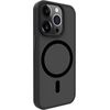 Evelatus Apple  iPhone 15 Pro Hybird Case With Magsafe PC+TPU Black Чехлы - альтернативные