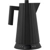 Water kettle Plisse Alessi, black Tējkannas (elektriskās)
