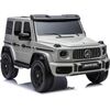 Lean Cars Mercedes G63 XXL DK-G63 24V Battery-Operated Car – Light Grey Jaunumi, Bērnu preces