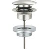 Grohe izlietnes push-open izplūde ar supersteel dekoratīvo vāciņu Cифоны