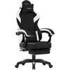 Fotel gamingowy Huzaro Force 3.7 White Carbon Gaming krēsli