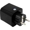 Shelly Plug M Gen3 Smart Outlet (Black) Viedās rozetes