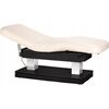 SPA procedūru ležanka Activeshop Sofa Comfort, krēmkrāsas pārvalks, melna pamatne Masāžas galds