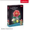 Cubic Fun CUBICFUN 3D puzle ziedu pušķis - kamēlija Puzles