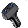 Veger   CC271 Rigorous PD37W (2A1C) carcharger Black Telefonu lādētāji 12v Automašīnām