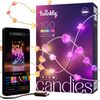 Twinkly Candies LED Christmas tree lights TWKH100RGB-T 6 m Ziemassvētku lampiņas, LED virtenes