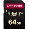 TRANSCEND SDXC/SDHC 700S 64GB UHS-II U3 Class 10 V90