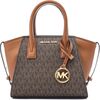 Sieviešu soma Michael Kors Avril 35F4G4VC0BBRO, brūna, 18 × 15 × 7 cm Женские сумки