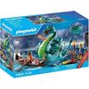 Playmobil Zestaw z figurkami My Life 71830 Wiking z morskim potworem Машины и аксессуары