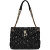 Steve Madden Britta-G SM13001571B unisex soma, Black/Gold Женские сумки