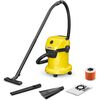 Universal hoover KARCHER WD 3 V-17/4/35 + nozzles 17 l 1000 W (1.628-124.0) Black, Yellow Putekļu sūcēji