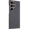 Tactical MagForce Aramid Cover Aizsargapvalks priekš Samsung Galaxy S24 Ultra / melns Neoriģinālie Maciņi