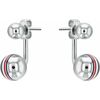 EARRINGS TOMMY HILFIGER WOMEN 2780496 (8MM ) Bižutērija