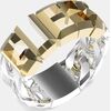 RING GUESS MAN JUMR03206JWY (64 ) Bižutērija