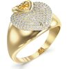 RING GUESS WOMEN JUBR05215JWYG (52 ) Bižutērija