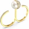 RING GUESS WOMEN JUBR04453JWYG (52 ) Bižutērija