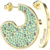 EARRINGS GUESS WOMEN JUBE05230JWYG (3CM ) Bižutērija