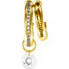 EARRINGS GUESS WOMEN JUBE03294JWYG (3CM ) Bižutērija