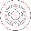 TRW Bremžu disks DF6123