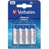 Verbatim ALKALINE BATTERY AA 4PACK