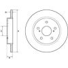 Delphi Bremžu disks BG4183