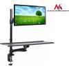 Maclean MC-681 Single Monitor Sit-Stand Workstation Screen Keyboard Arm Bracket