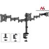 Maclean MC-691 Triple Desk Mount Monitor Arm 360 ° Adjustable Bracket 13-27 Inch