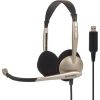 Koss austiņas CS100 Headband/On-Ear, 3.5mm (1/8 inch), Microphone, Black/Gold,