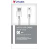 Verbatim Mirco B USB Cable Sync&Charge100cm (silver)