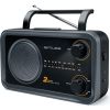 Muse 2-bands portable radio M-06DS Grey, AUX in