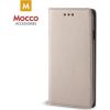 Mocco Smart Magnet Book Case Grāmatveida Maks Telefonam Huawei Y9 (2018) Zeltains
