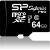 Silicon Power memory card microSDXC 64GB Superior Pro U3 + adapter