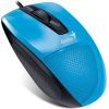 Genius DX-150X USB Blue Wired Mouse 1000 DPI optical sensor Ergonomic design