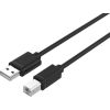 Unitek cable USB 2.0; 2m; Y-C4001GBK
