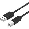 Unitek cable USB 2.0 AM-BM, 5m; Y-C421GBK