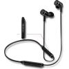 Qoltec In-ear Headphones Wireless with microphone | Black