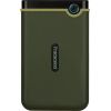 Transcend Slim StoreJet 2.5'' 25M3, 2 TB, Portable HDD, Military green