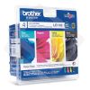 Brother LC-1100 Multipack Ink Cartridge, Black, Cyan, Magenta, Yellow