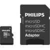 Philips MicroSDHC 16GB class 10/UHS 1 + Adapter
