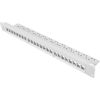 Lanberg keystone Patch Panel 19'', 24 port  1U, gray