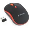 GEMBIRD USB Optical Wireless optical mouse, black/red