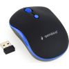 MOUSE USB OPTICAL WRL BLACK/BLUE MUSW-4B-03-B GEMBIRD