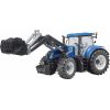BRUDER New Holland T7.315 with frontloader, 3121